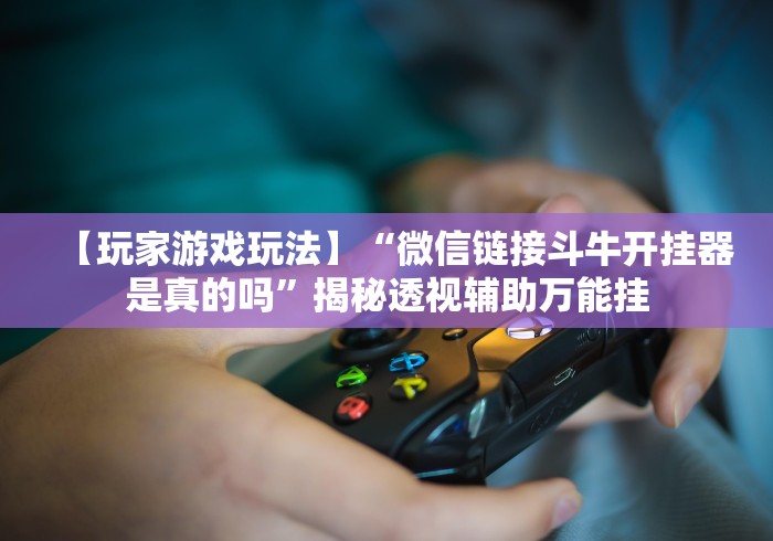 【玩家游戏玩法】“微信链接斗牛开挂器是真的吗”揭秘透视辅助万能挂