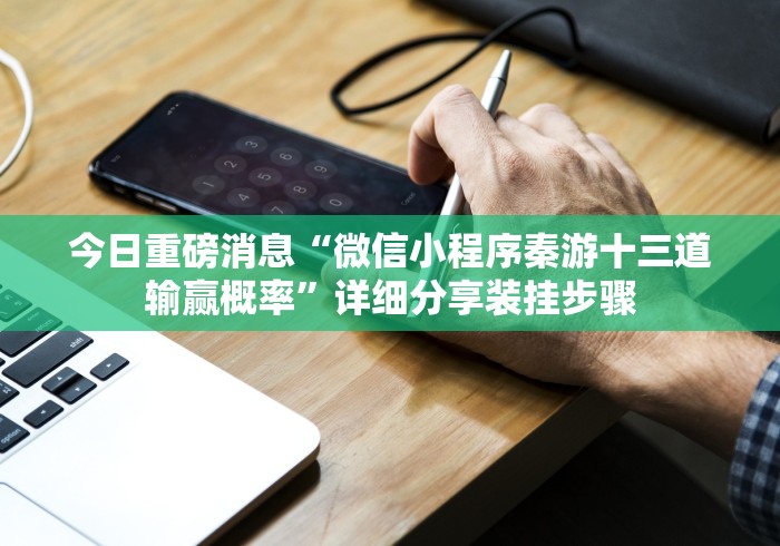 今日重磅消息“微信小程序秦游十三道输赢概率”详细分享装挂步骤