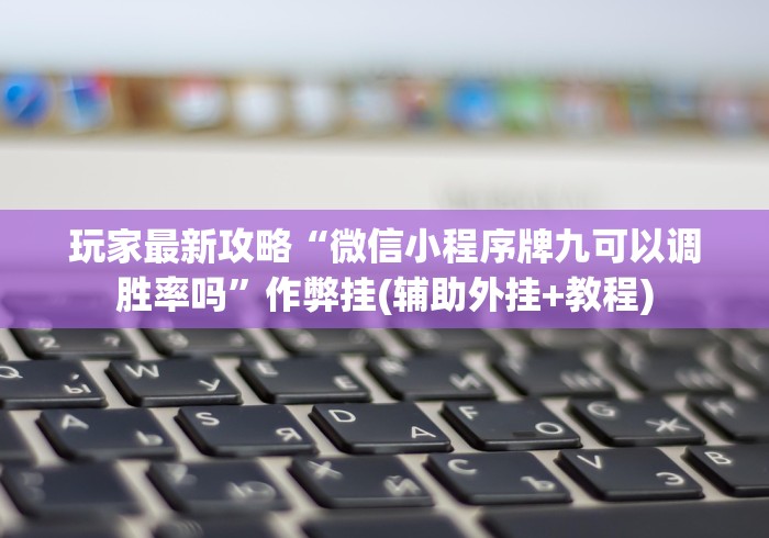 玩家最新攻略“微信小程序牌九可以调胜率吗”作弊挂(辅助外挂+教程)