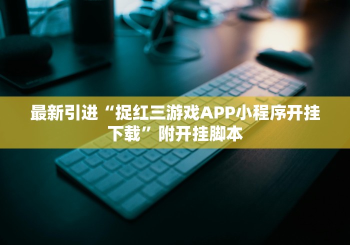 最新引进“捉红三游戏APP小程序开挂下载”附开挂脚本