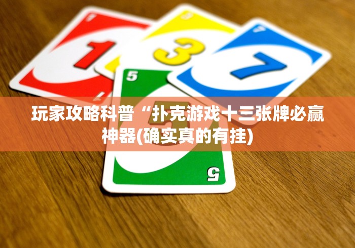 玩家攻略科普“扑克游戏十三张牌必赢神器(确实真的有挂)
