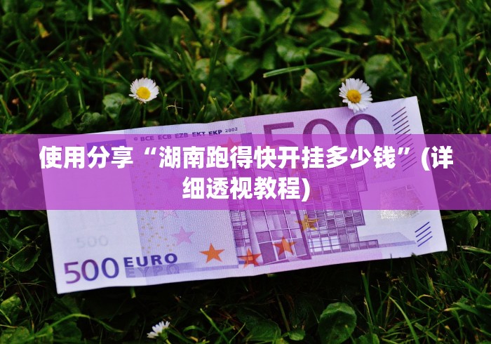 使用分享“湖南跑得快开挂多少钱”(详细透视教程) 使用分享“湖南跑得快开挂多少钱”(详细透视教程)