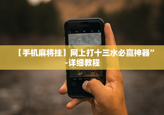 【手机麻将挂】网上打十三水必赢神器”-详细教程