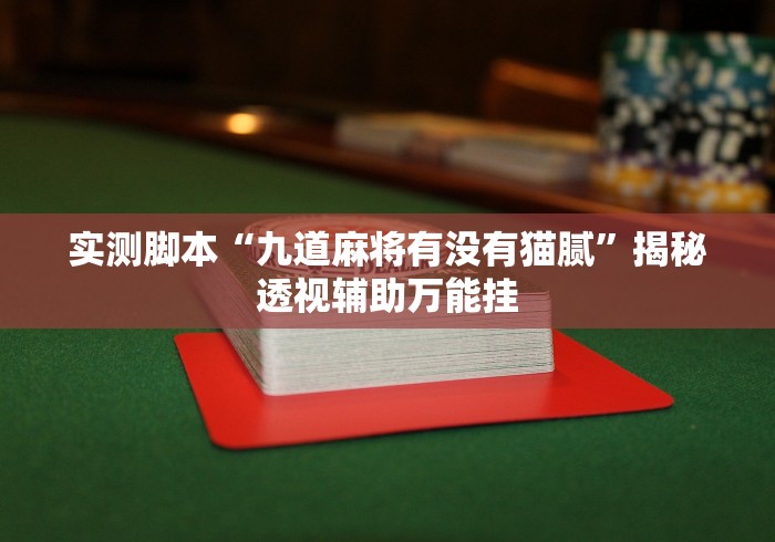 实测脚本“九道麻将有没有猫腻”揭秘透视辅助万能挂