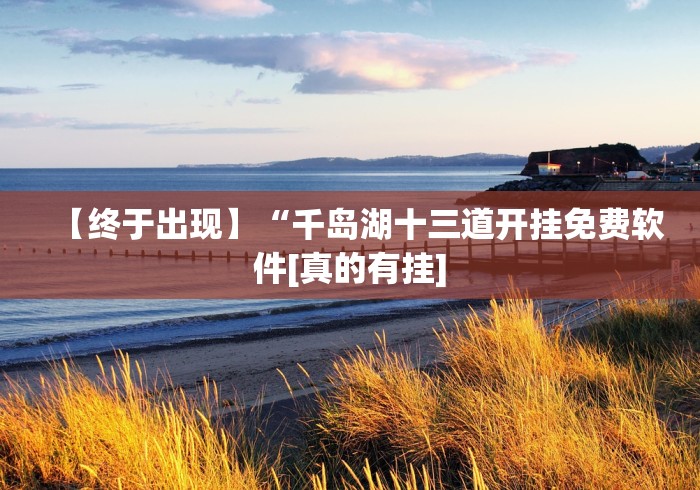 【终于出现】“千岛湖十三道开挂免费软件[真的有挂]