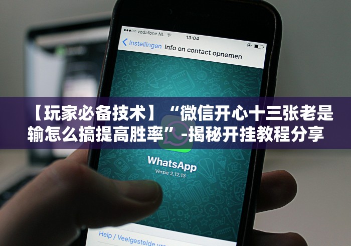 【玩家必备技术】“微信开心十三张老是输怎么搞提高胜率”-揭秘开挂教程分享