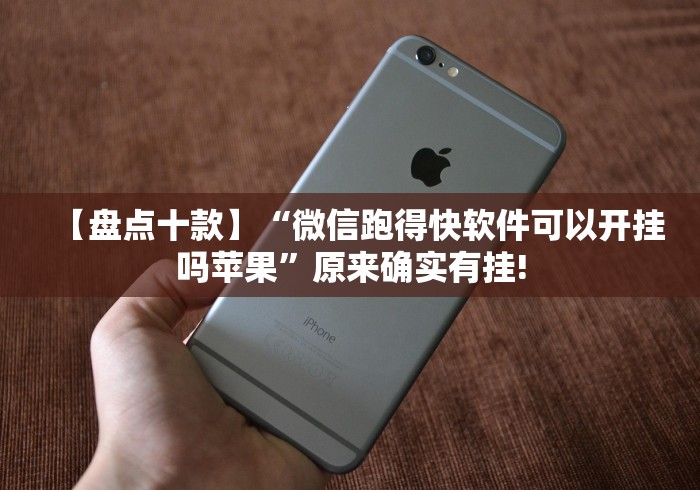 【盘点十款】“微信跑得快软件可以开挂吗苹果”原来确实有挂!
