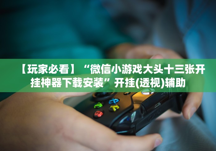 【玩家必看】“微信小游戏大头十三张开挂神器下载安装”开挂(透视)辅助