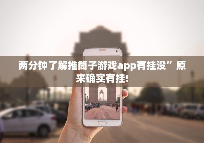 两分钟了解推筒子游戏app有挂没”原来确实有挂!