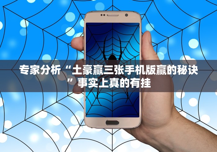 专家分析“土豪赢三张手机版赢的秘诀”事实上真的有挂